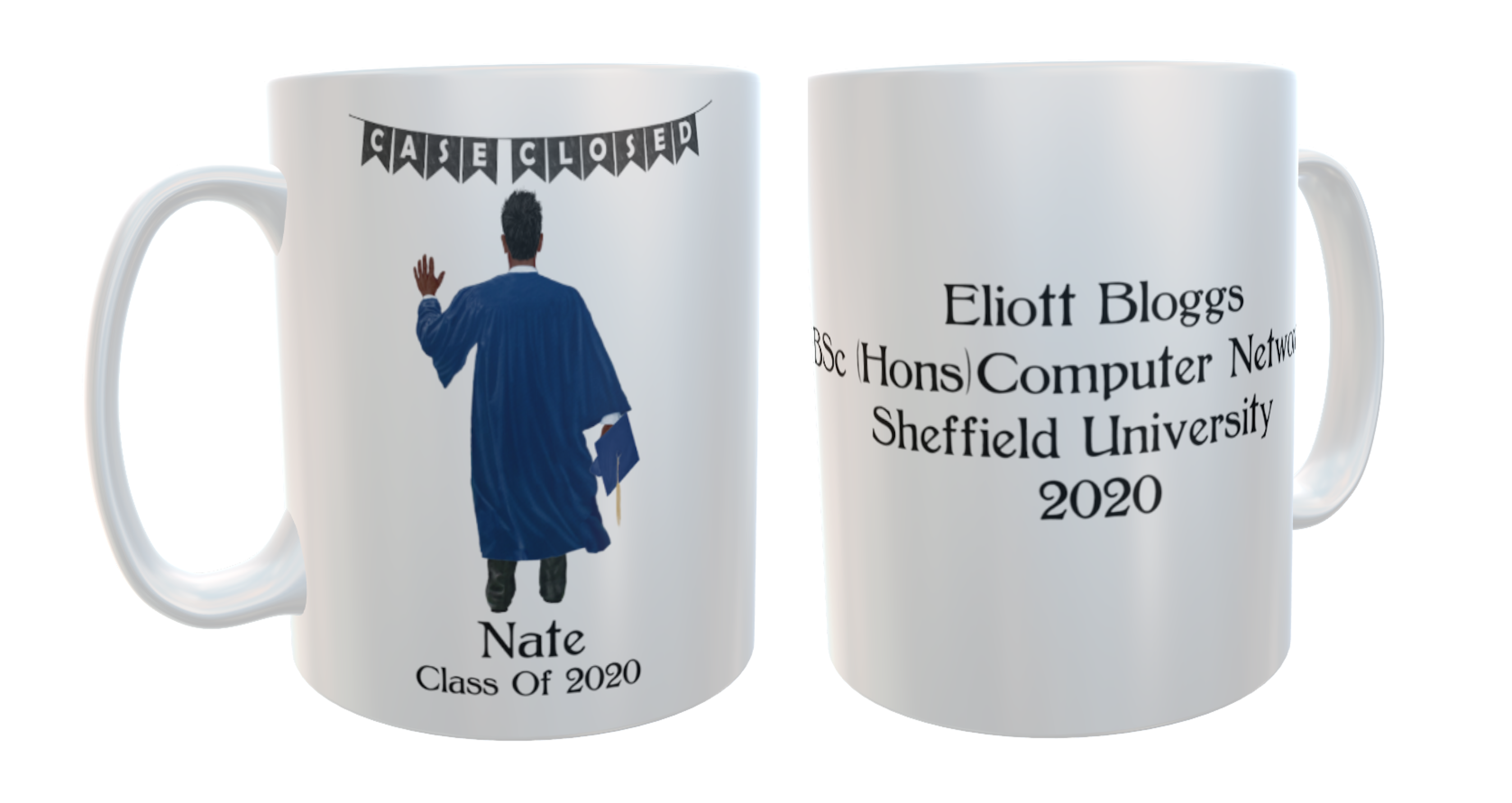 Graduation Mug Male Student, Custom graduation Mug